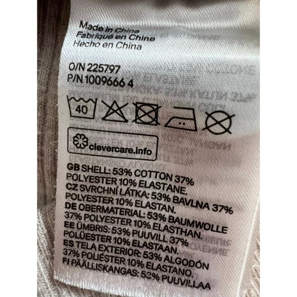 H&M Soft Ribbed Knit Lounge Pants Heathered Beige Size XL - Picture 4 of 7